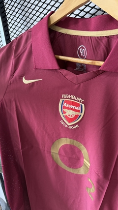 Camiseta Arsenal FC 2005/06 ~ Local - tienda online