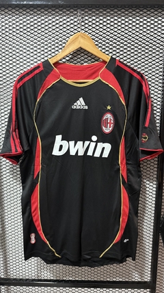 Camiseta AC Milan 2006/07 ~ Retro Negra - comprar online