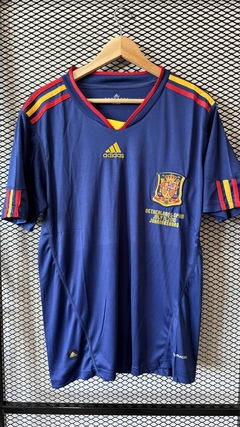 Camiseta España 2010 ~ FINAL Retro Visitante Azul - comprar online