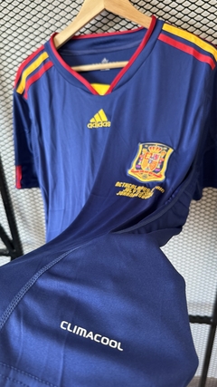 Imagen de Camiseta España 2010 ~ FINAL Retro Visitante Azul