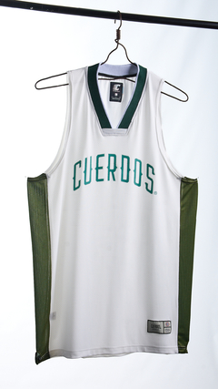 Musculosa Basketball Blanco - tienda online