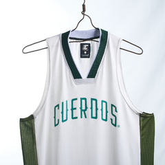 Musculosa Basketball Blanco - Nápoles Mix