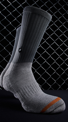 Medias Skate Gris