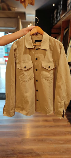 Camisaco de Gabardina Beige en internet