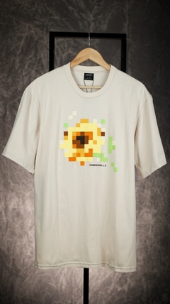 Remera Pixel Beige