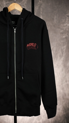 Campera Hoops Negro - comprar online