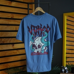 Imagen de Remera Skull Azul