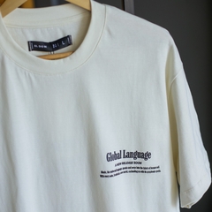 Remera Global Lenguage Crudo - Nápoles Mix