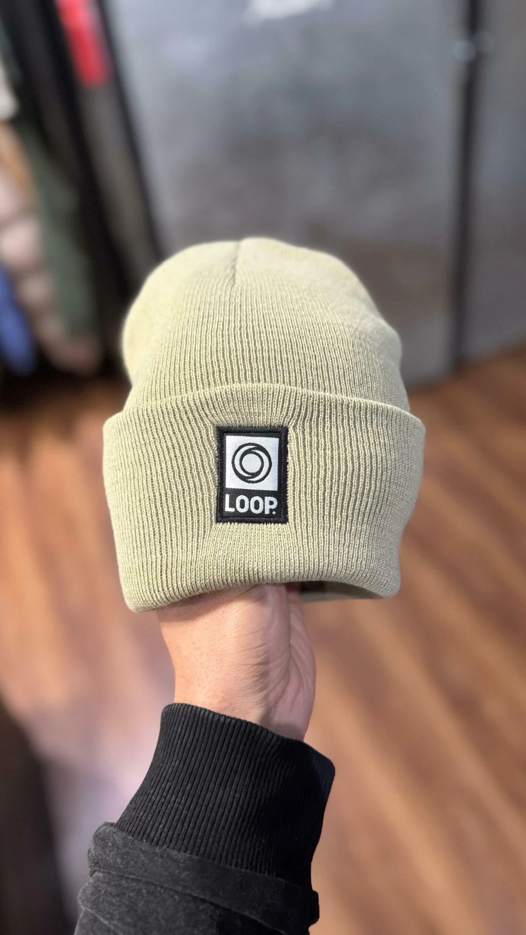 Gorro Pop Beige