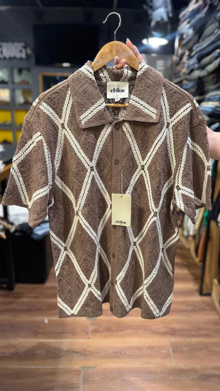 Camisa Tejida Coco Chocolate