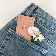 colar pingente libélula banhado a prata - comprar online