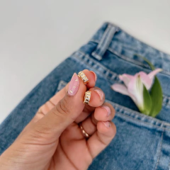 argolinha mag tam p banhada a ouro