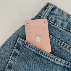 colar medalha são bento banhado a prata - comprar online