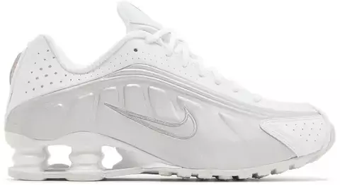 TENIS NIKE SHOX R4 'WHITE METALLIC'