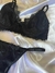 Conjunto de Lingerie em Renda Preto Sutia sem bojo e aro - Helo - comprar online