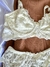 Conjunto de Lingerie em Renda off White Sutia sem bojo e aro - Scarlet - comprar online