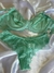 Conjunto de Lingerie em Renda Verde Claro Sutia com bojo e aro - Tiffany na internet
