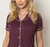 Pijama Americano Mia - Uva - comprar online