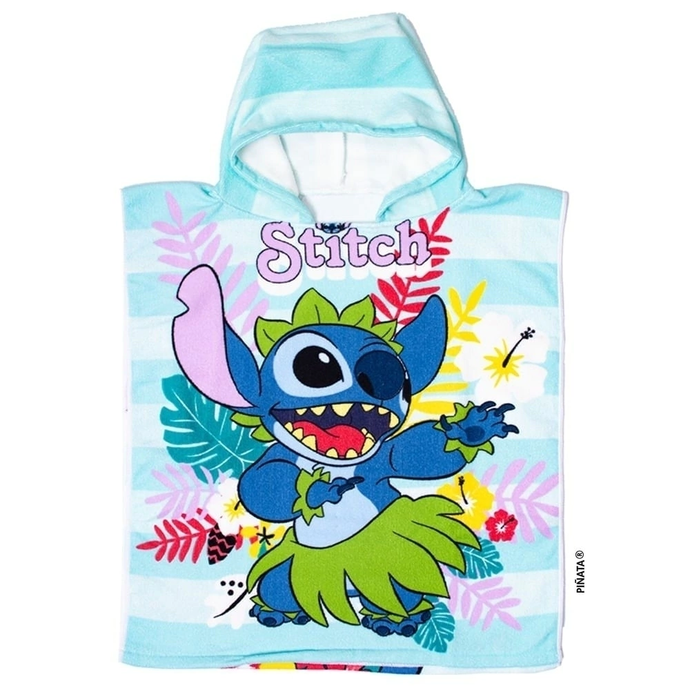 Ponchito de Toalla Stitch