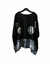 Poncho Estampado Foil
