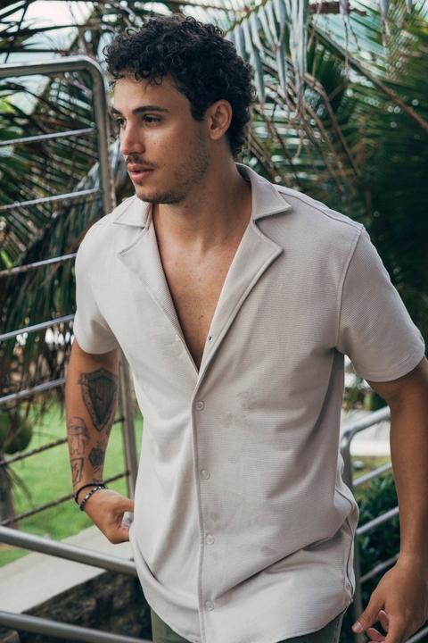 CAMISA PORTOFINO BEGE