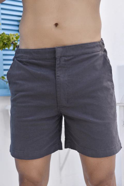 BERMUDA SARJA ALFAIATARIA CHUMBO - comprar online