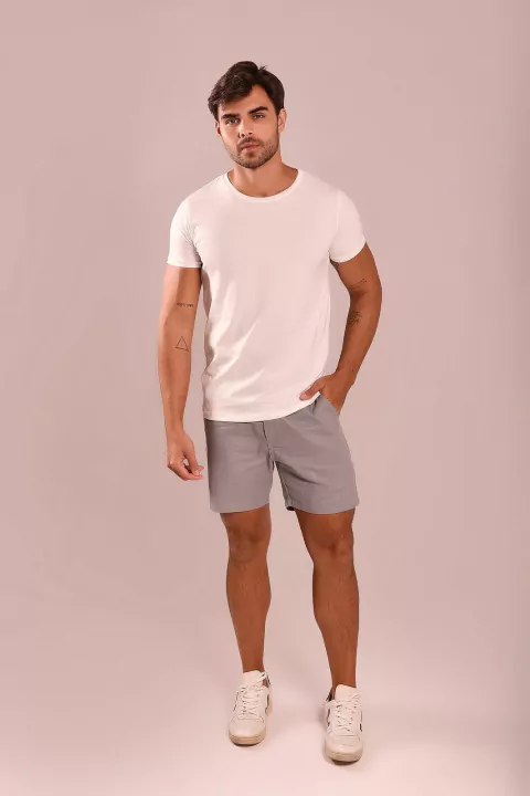 T-SHIRT ALGODÃO PERUANO BRANCA