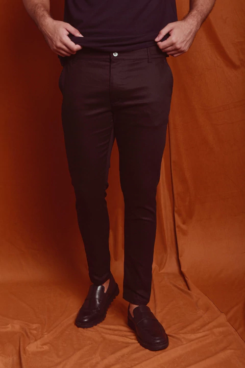 CALÇA ACETINADA PRETA - comprar online