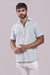 CAMISA LINHO VERDE AGUA MANGA CURTA - comprar online