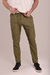 CALÇA DE LINHO VERDE MUSGO