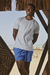 T-SHIRT BÁSICA ESSENTIALS AZUL CLARO