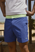 BERMUDA TACTEL BALI AZUL E COS VERDE