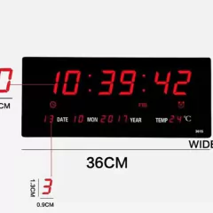 RELOGIO ELETRONICO DIGITAL 36 CM - comprar online