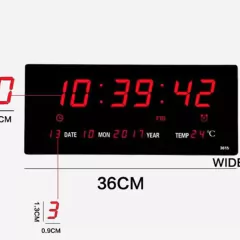 RELOGIO ELETRONICO DIGITAL 36 CM na internet