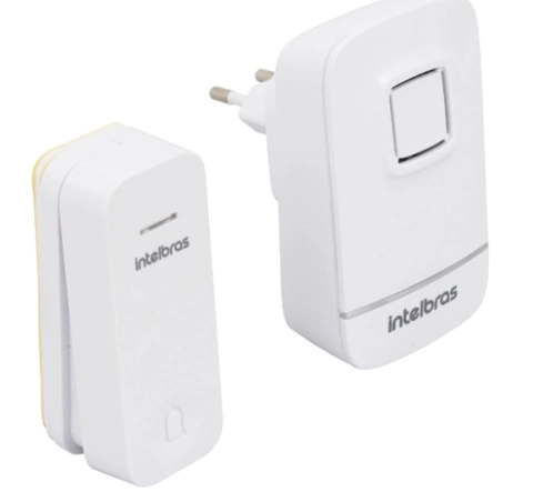 CAMPAINHA SEM FIO COM BATERIA CIK 200 INTELBRAS