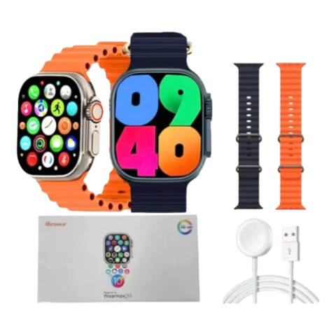 RELOGIO SMARTWATCH W68 + 7 PULSEIRA