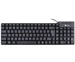 TECLADO COMPACTO USB DYNAMIC ABNT2 1.8M PRETO - DT150