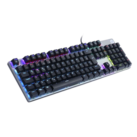 TECLADO GAMER USB MECANICO SWITCH BLUE GK400F CHUMBO