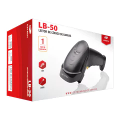 LEITOR COD BARRAS USB LB-50BK C3T - PrecisaShop