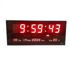RELOGIO ELETRONICO DIGITAL 36 CM
