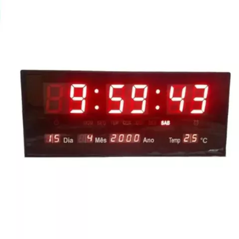 RELOGIO ELETRONICO DIGITAL 36 CM