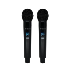 MICROFONE DUPLO LE SON LS 962 PRETO PROFISSIONAL - comprar online