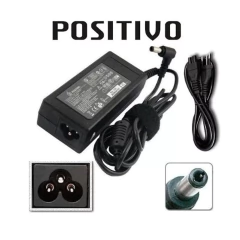 FONTE P/ NOTEBOOK 19V 3.42A 5.5X2.5 POSITIVO