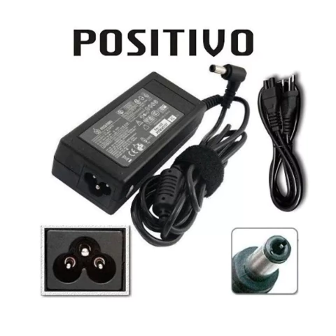 FONTE P/ NOTEBOOK 19V 3.42A 5.5X2.5 POSITIVO