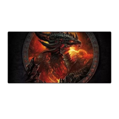 MOUSE PAD GAMER DRAGÃO DE FOGO 70X35CM MP0041EX