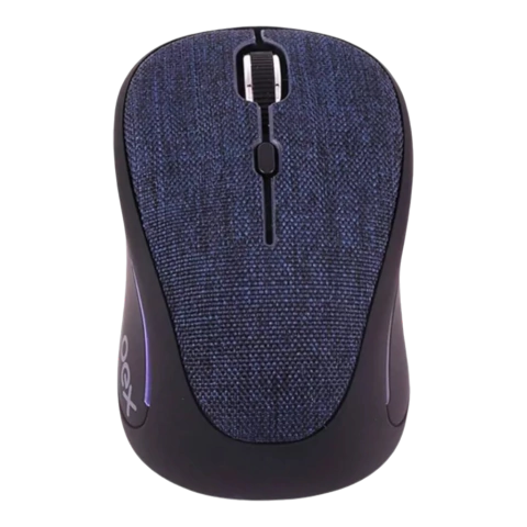MOUSE SEM FIO BLUETOOTH TINY AZUL MS601 TECIDO