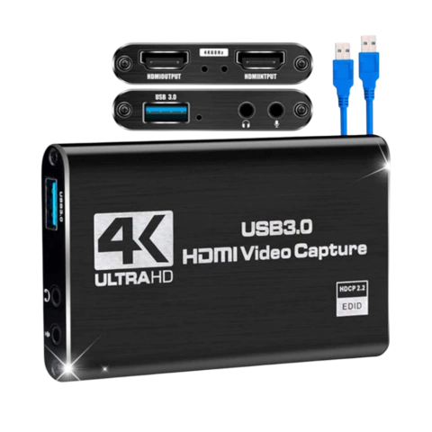 PLACA DE CAPTURA HDMI USB 4K