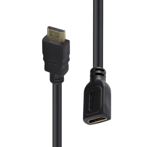 CABO HDMI MACHO / HDMI FÊMEA 2.0 4K C/ FILTRO 2M