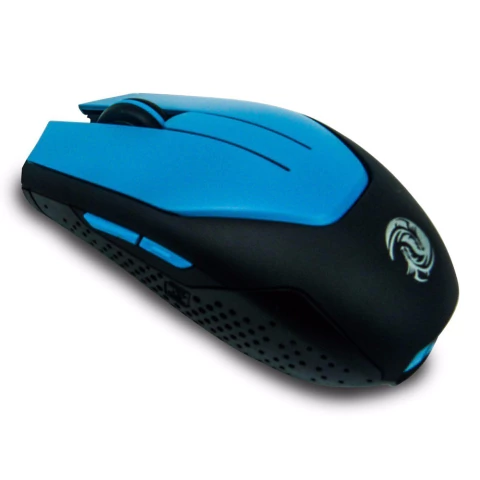 MOUSE USB DUAL AZUL E PRETO MS311