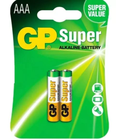 PILHA AAA 1,5V AAA ALKALINE 2 UNIDADES CARTELA GPSUPER - comprar online